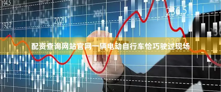 配资查询网站官网一辆电动自行车恰巧驶过现场